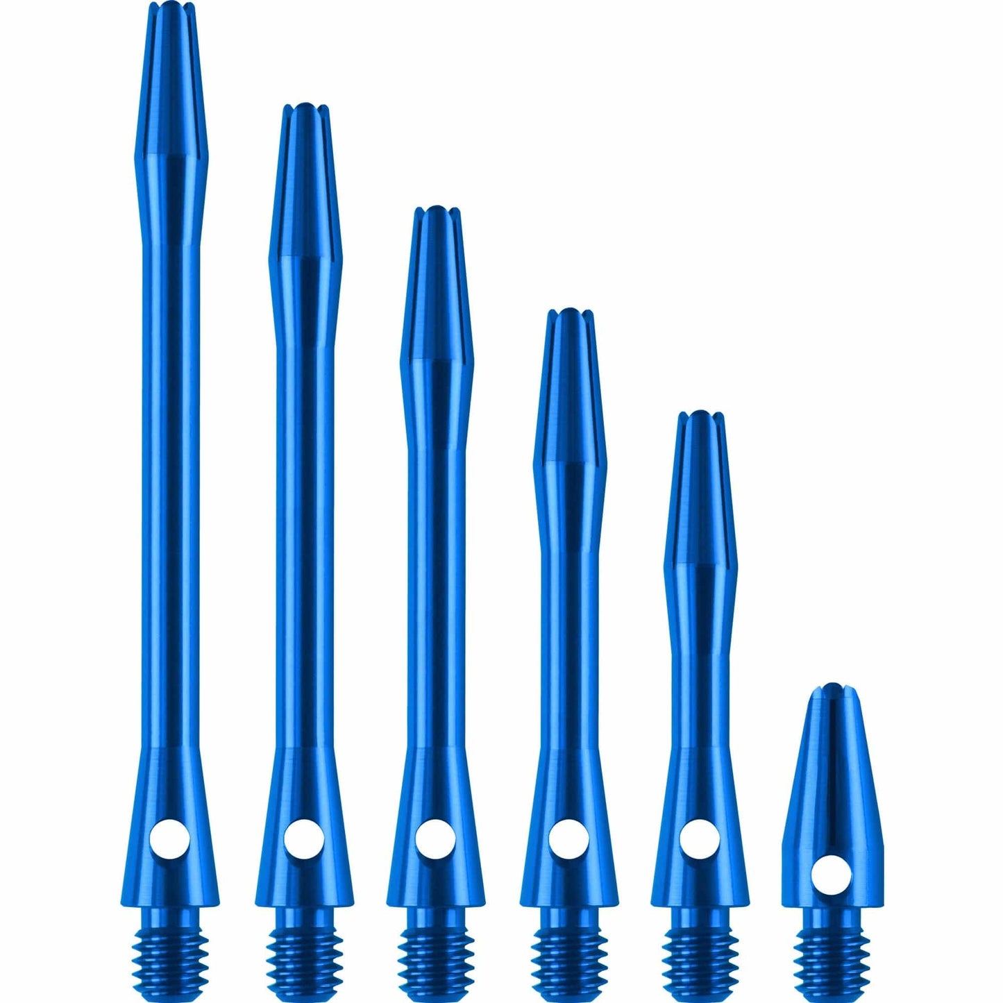 Designa Aluminium Shafts - Metal Dart Stems - Blue
