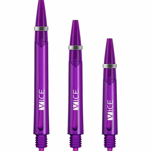 One80 Vice Shafts - Stems with Springs - Purple