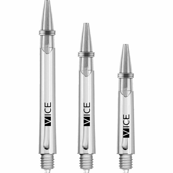 One80 Vice Shafts - Stems with Springs - Clear