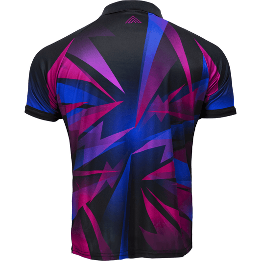 *Arraz Shard Dart Shirt - with Pocket - Black & Blue - Purple