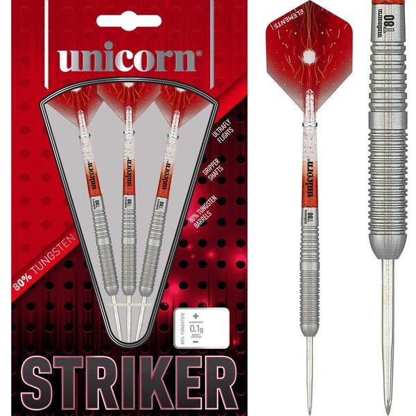 Unicorn T80 Darts - Core XL - Steel Tip - S6 - Striker