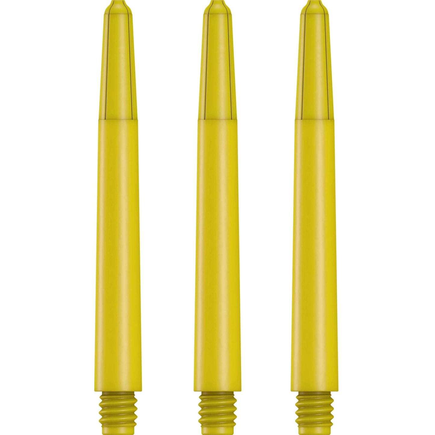 Designa Nylon Shafts - Durable Dart Stems - Yellow Medium