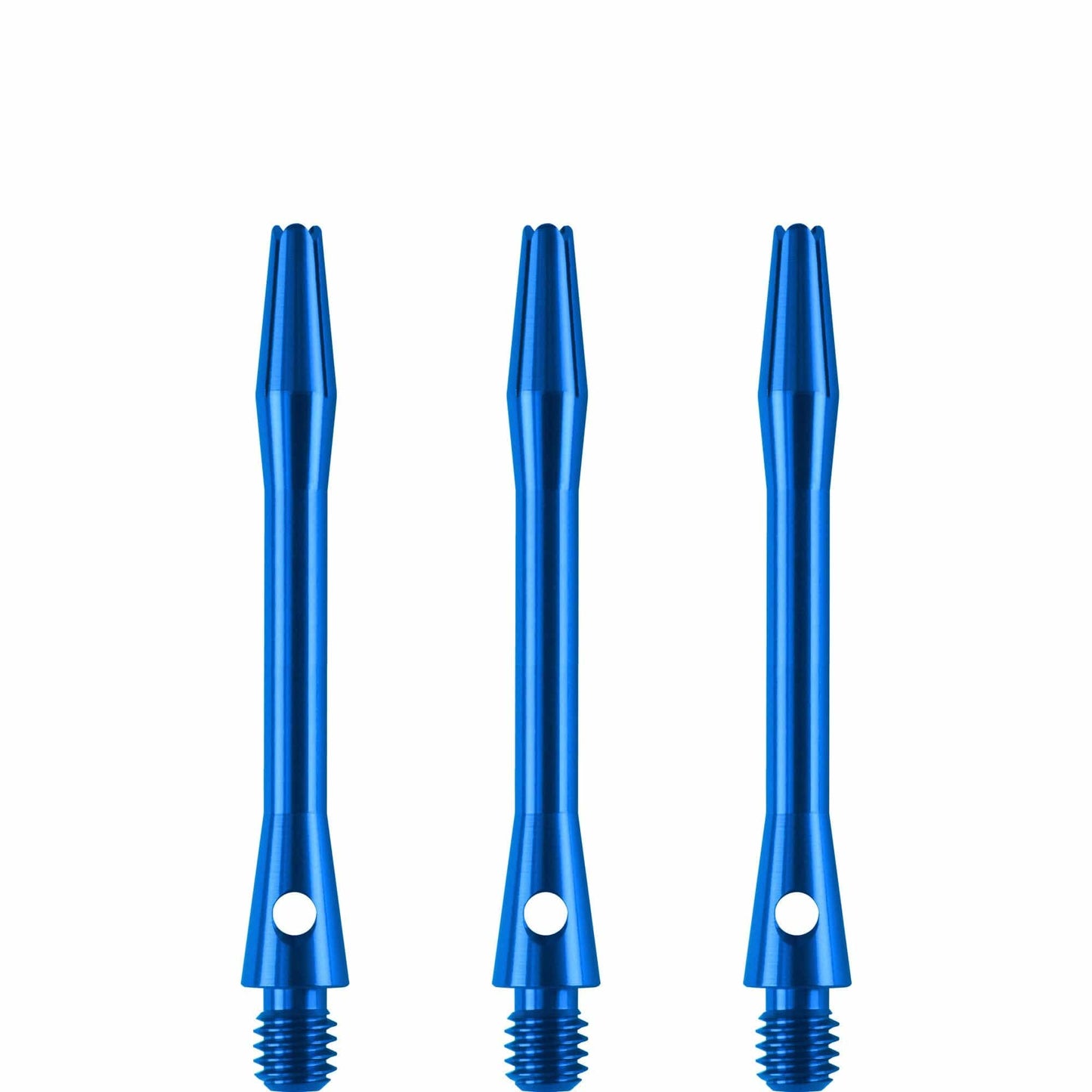 Designa Aluminium Shafts - Metal Dart Stems - Blue Tweenie