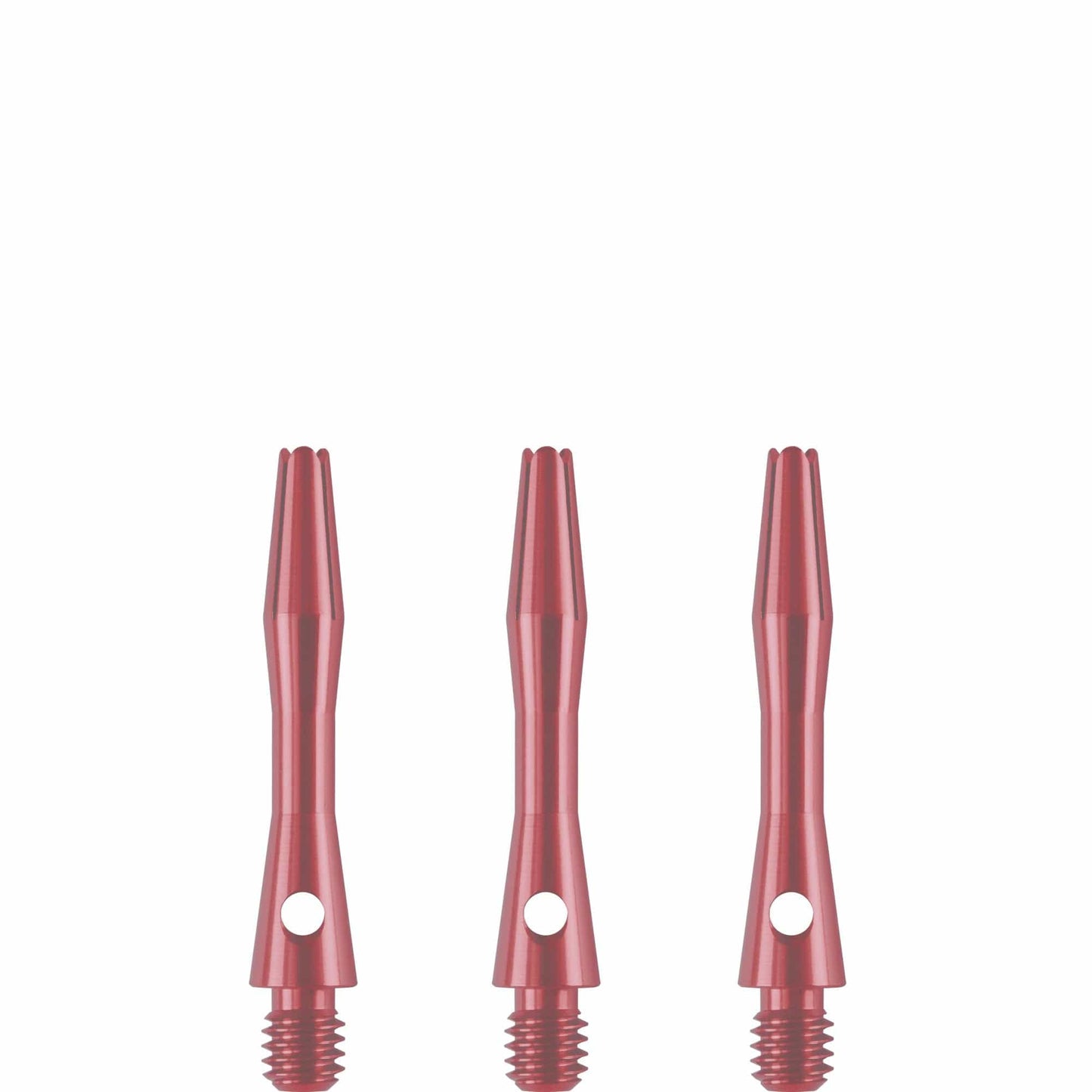 Designa Aluminium Shafts - Metal Dart Stems - Pink Extra Short