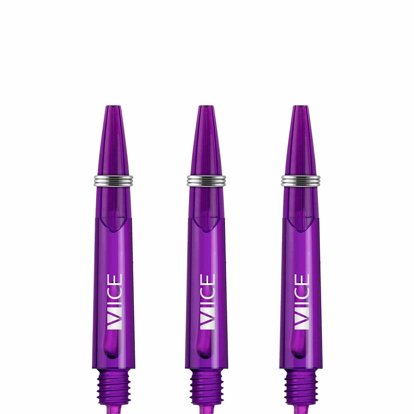 One80 Vice Shafts - Stems with Springs - Purple Short