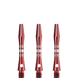 Designa Multiline Aluminium Shafts - Regrooved - Red Short