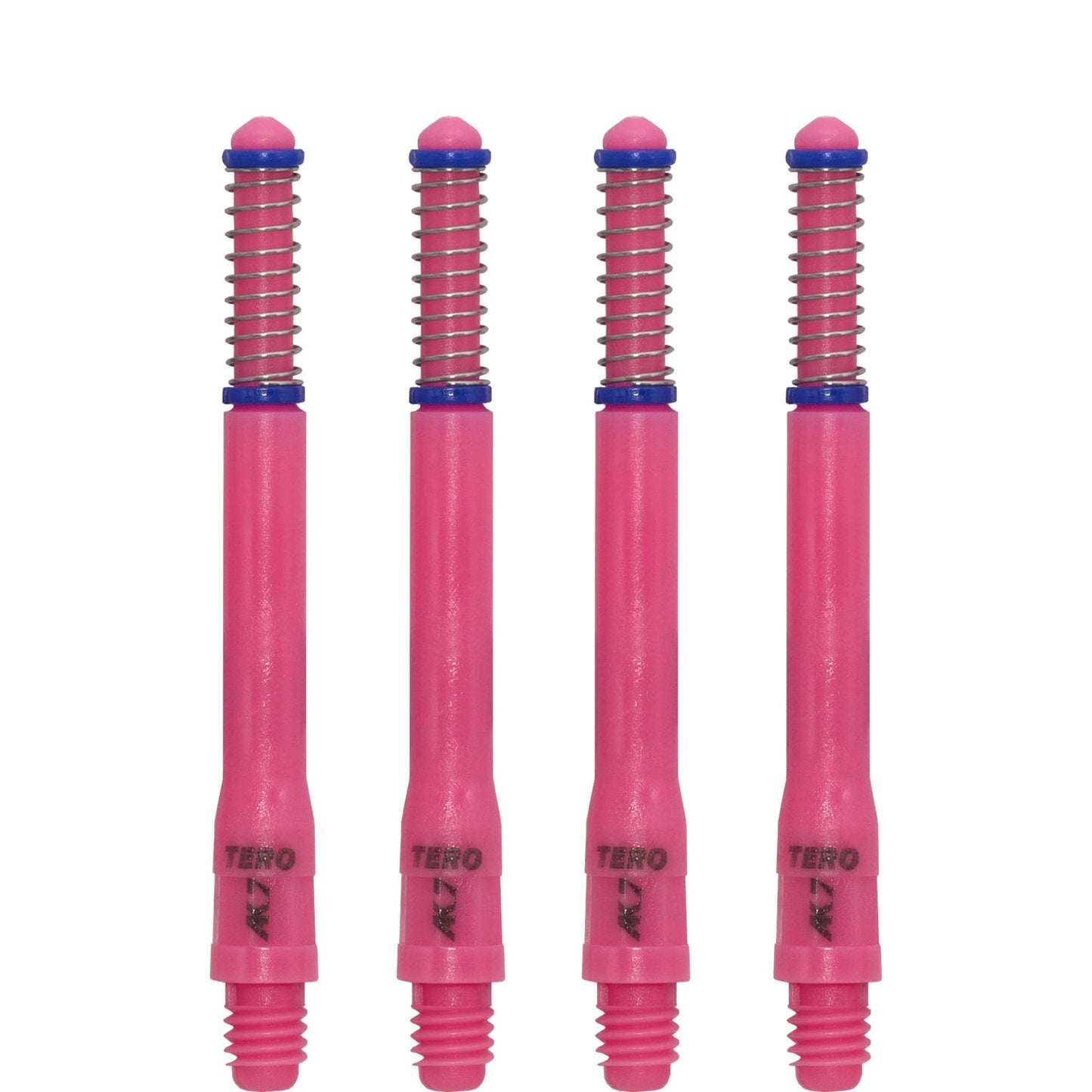 Cuesoul - Dart Shafts - Tero Flight System - AK7 - Standard - Set of 4 - Pink Cuesoul 47mm
