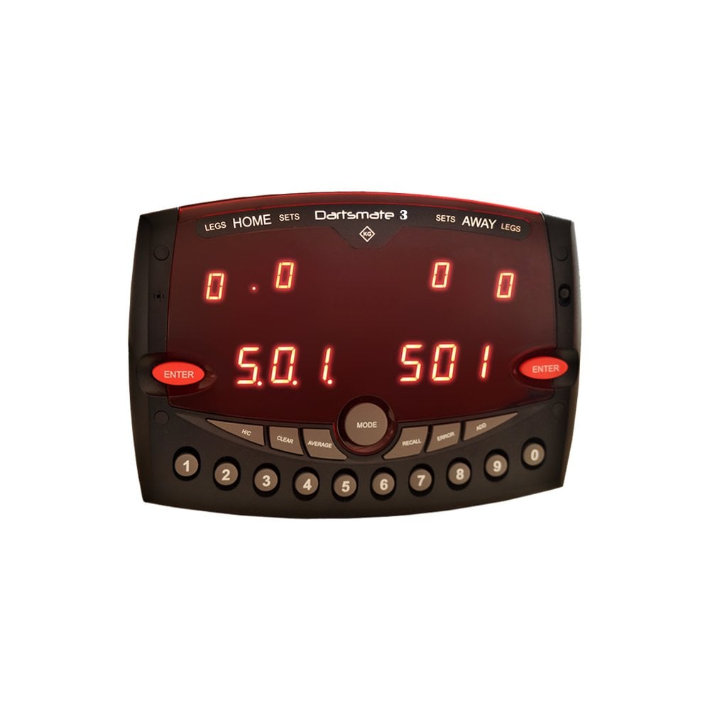 Scoreboards - Dart Scorer - Electronic Scoring System - Dartsmate 3