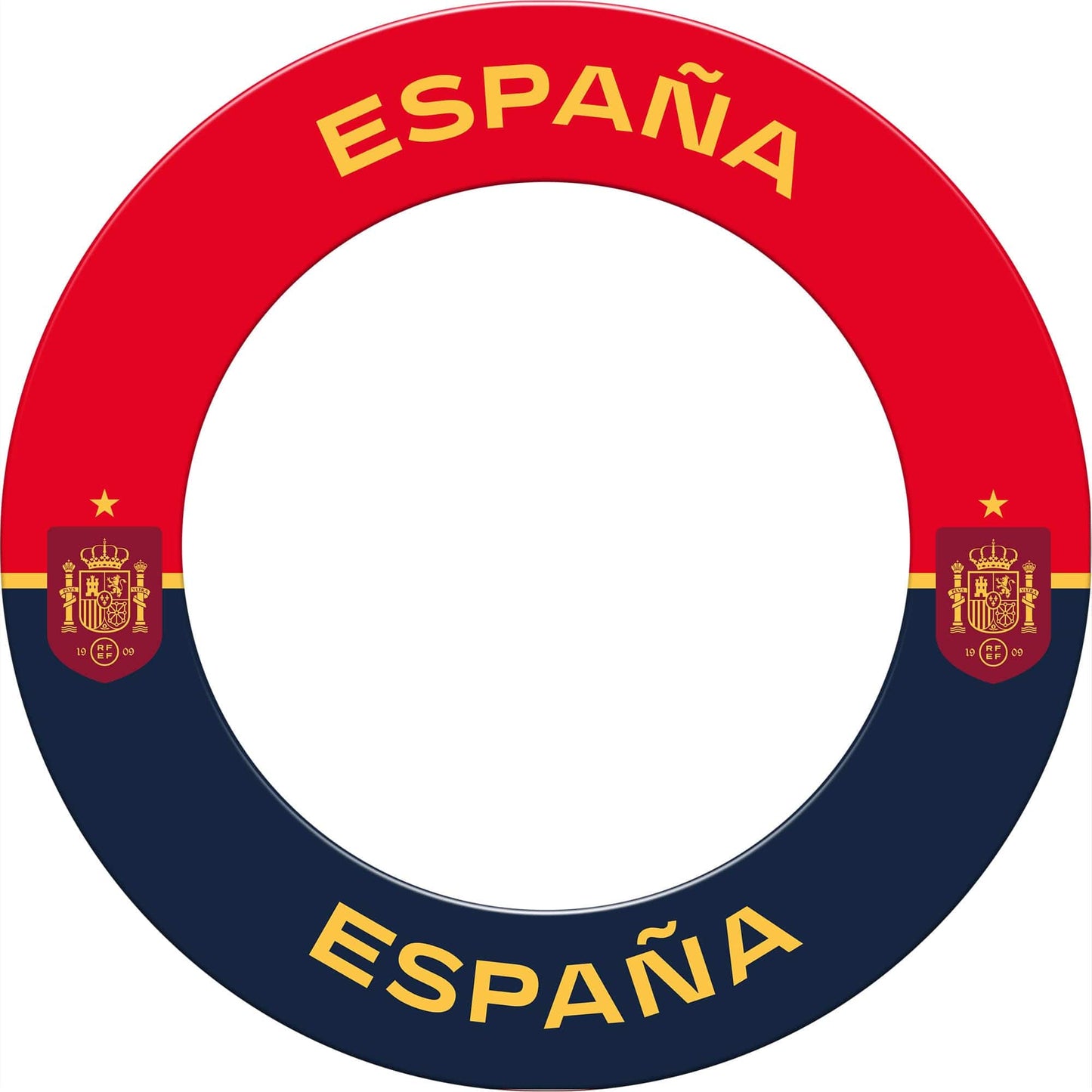 Espana Football Dartboard Surround - Official Licensed - S4 - Spain - Blue & Red