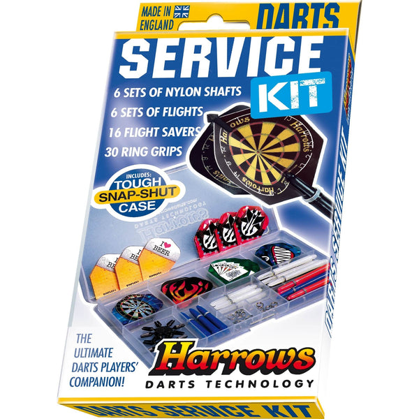 Harrows - Service Kit - Range of Dart Accessories - 58 Piece