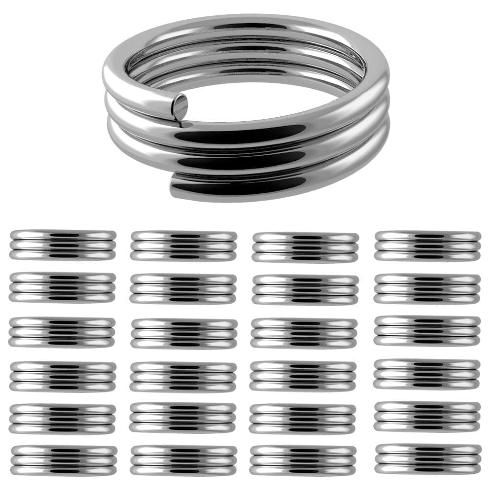XQMax Shaft Springs - for Nylon Stems - 8 Sets (24) - Silver