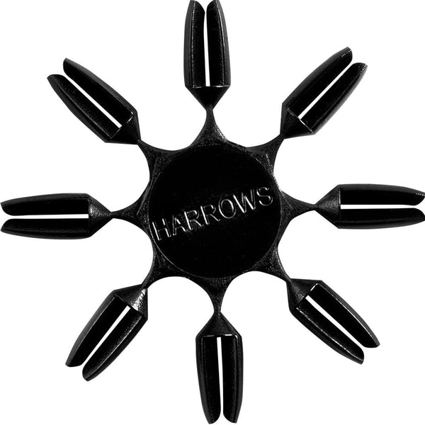 Harrows - Dart Flight Savers - 8 Protectors - Standard - Black