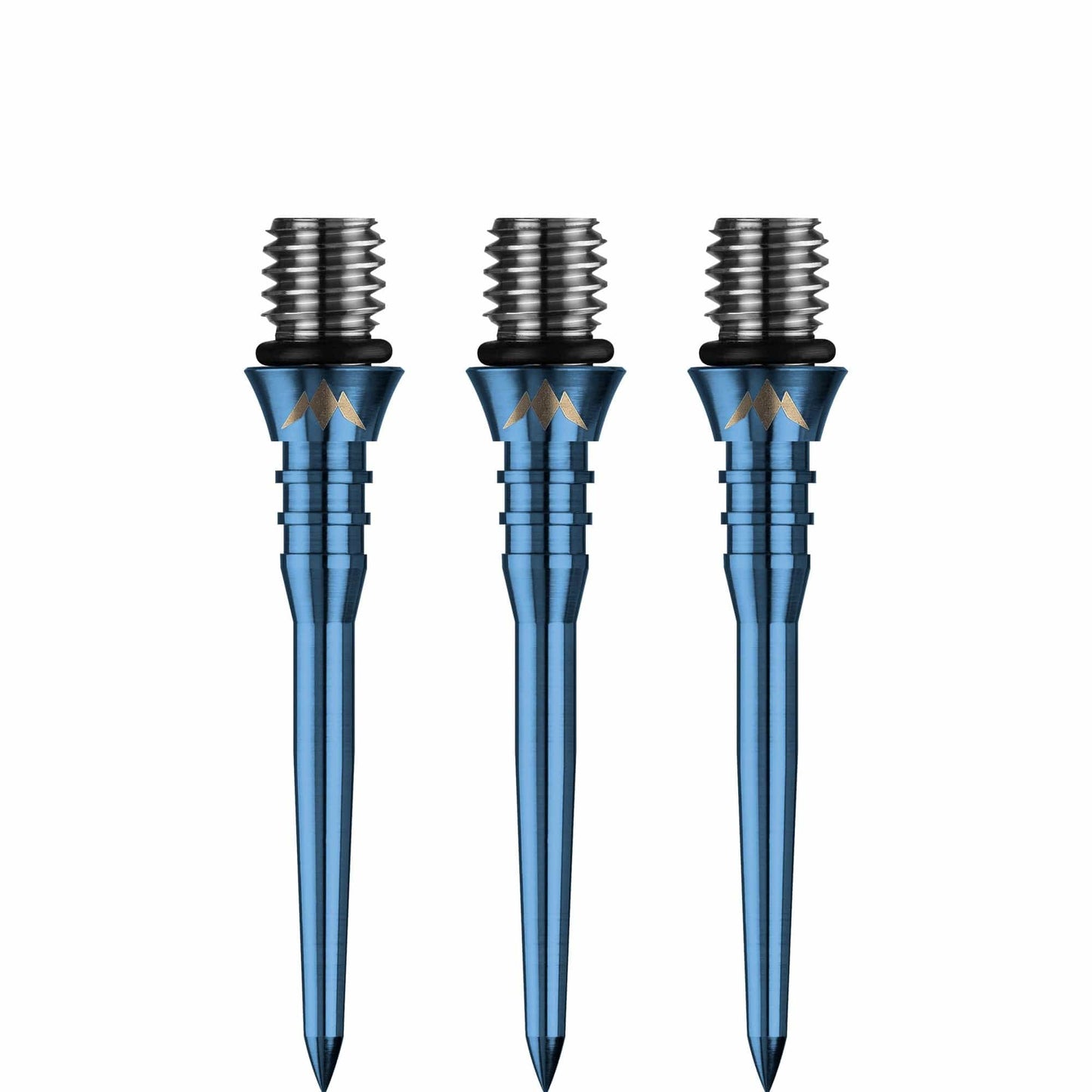 Mission Titan Pro Ti Conversion Points - Grooved - Solid Blue 26mm