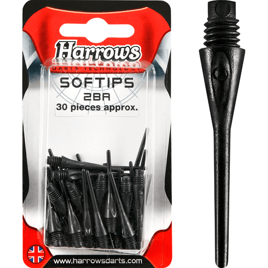 *Harrows Soft Tip Accessories - Dimple - (Pack 30) - 2ba