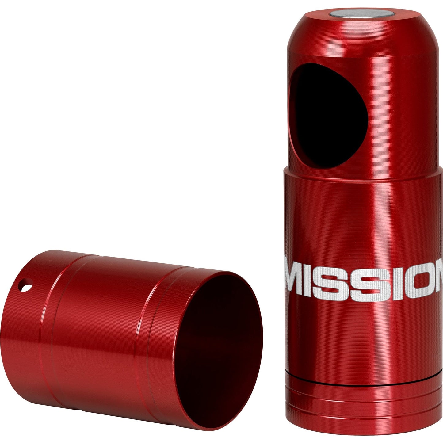 Mission Soft Tip Dispenser - holds 25 tips - Magnetic Holder Red