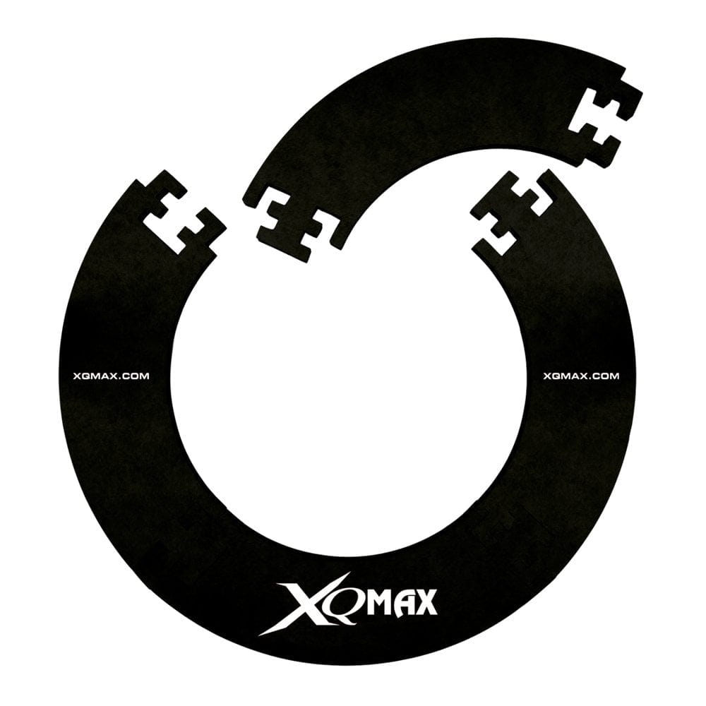 XQMax EVA Lightweight Dartboard Surround - 4 Piece - Strong Black