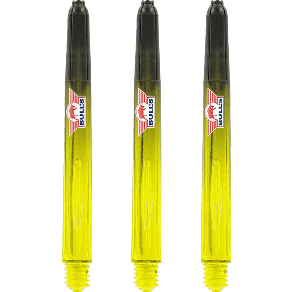 Bulls Airstriper Dart Shafts - Polycarbonate - Clear Yellow