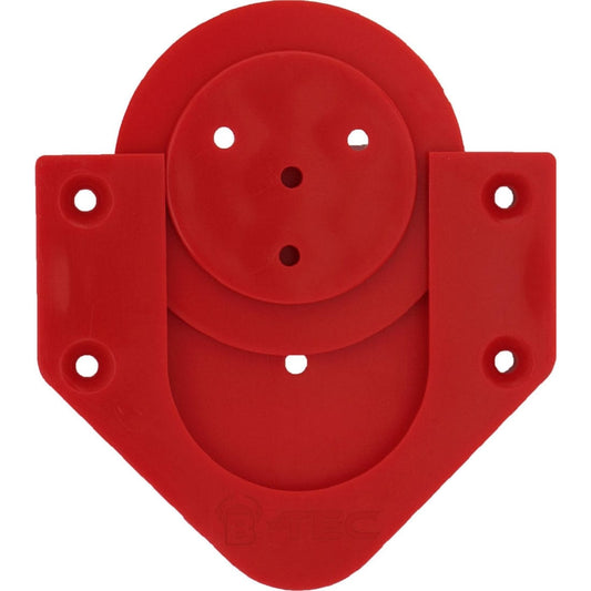 BULL'S Dartboard Bracket - Easy Rotate - Profix Board Wallmount - Red
