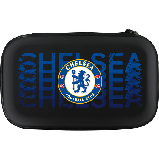Chelsea Football Large Darts Case - Black - Chelsea FC - W1 - Repeat
