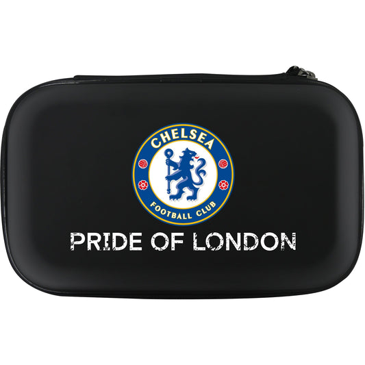 Chelsea Football Large Darts Case - Black - Chelsea FC - W3 - Pride Of London
