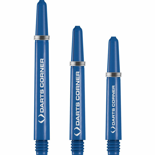 Darts Corner Nylon Dart Shafts - VALUE PACK - 5 Sets - Blue