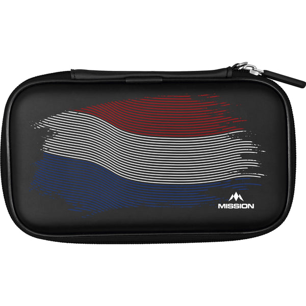 Mission Designed EVA Dart Case - Nederland Design - Flag Colours - Wavy