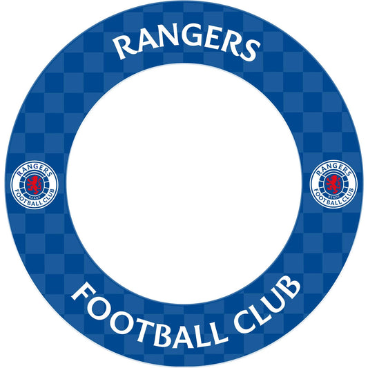Rangers FC Dartboard Surround - Official Licensed - RFC - S1 - Check