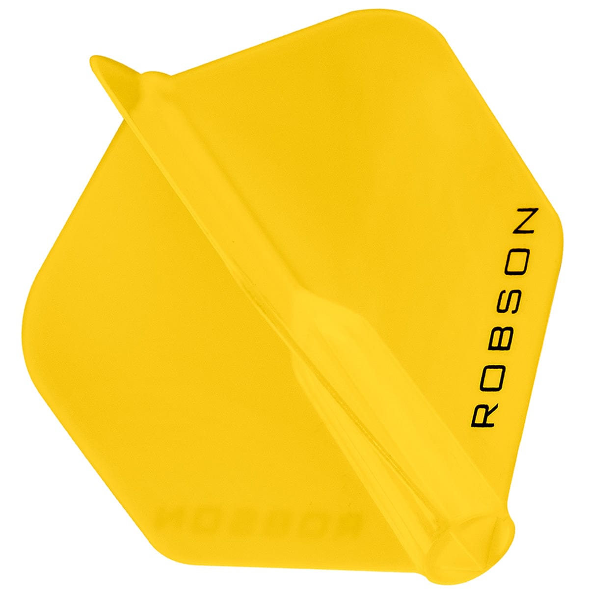 Robson Plus Dart Flights - for all shafts - Std No2 Yellow