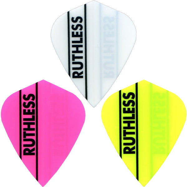 *Ruthless - Solid Panel - Dart Flights - 100 Micron - Kite