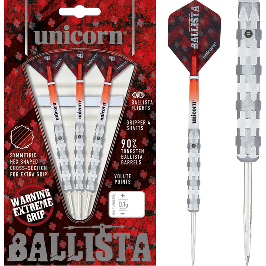 Unicorn Ballista Darts - Style 1 - Steel Tip - Extreme Hex Grip 21g