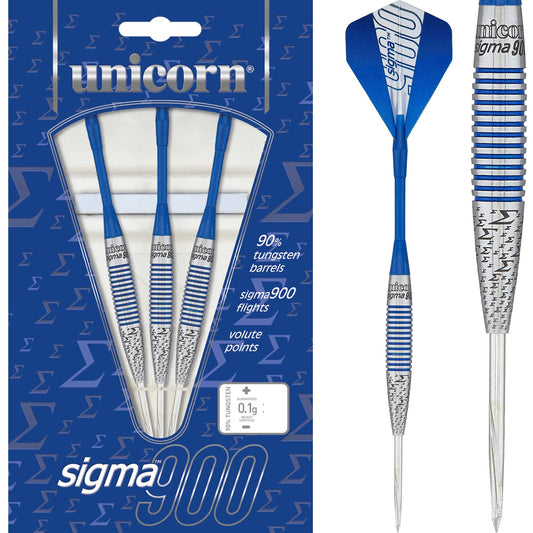 Unicorn Sigma 900 Darts - Steel Tip - Blue 21g